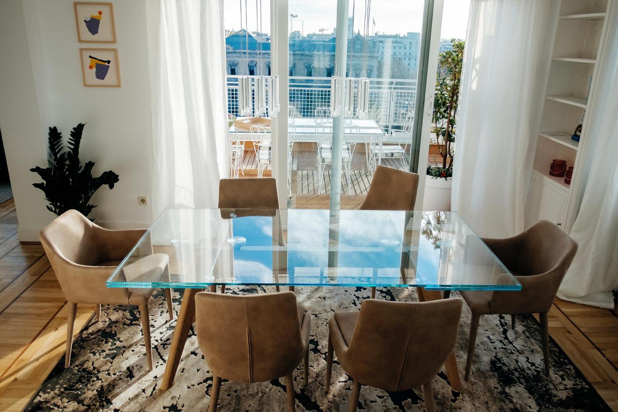 300 négyzetméteres, 5 hálószobás Apartman 4 fürdőszobával Salamanca területén Madrid Kültér fotó