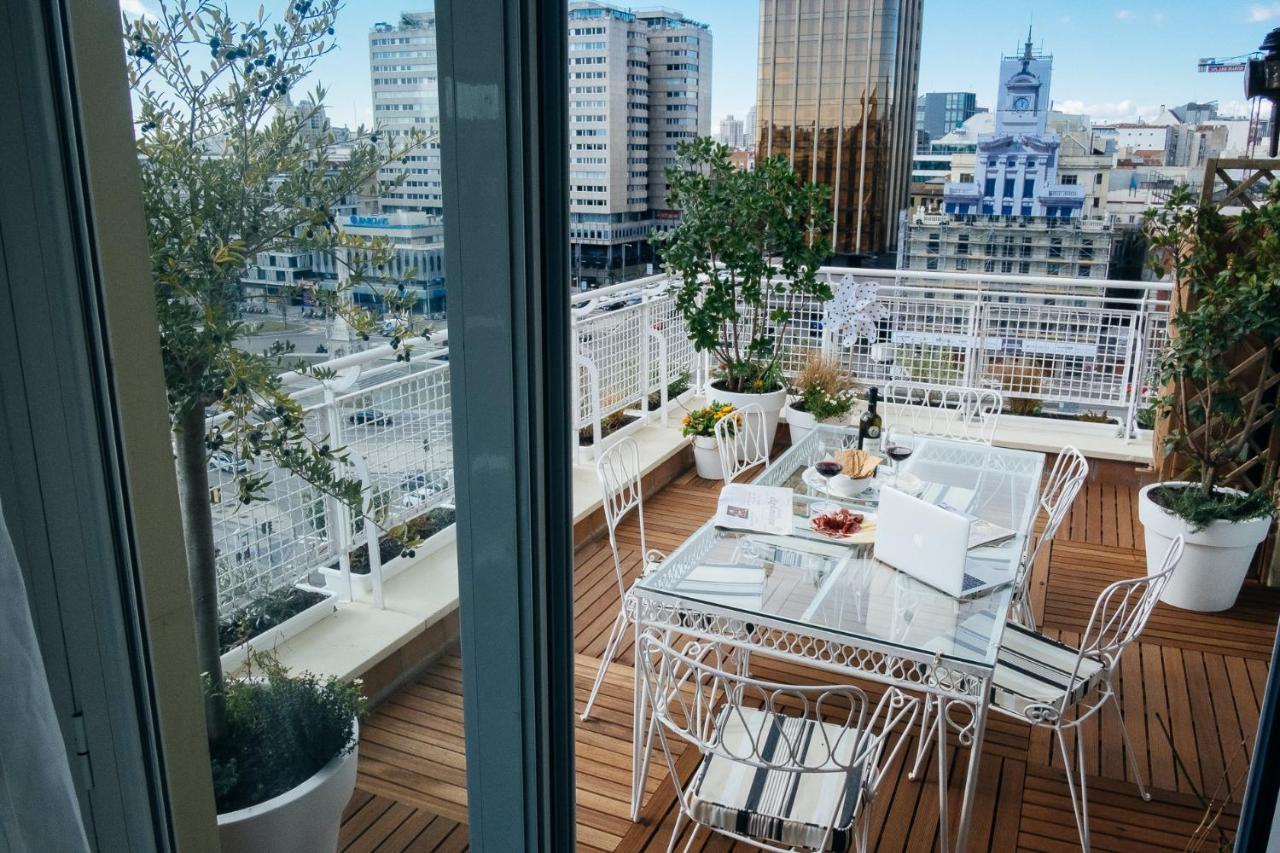 300 négyzetméteres, 5 hálószobás Apartman 4 fürdőszobával Salamanca területén Madrid Kültér fotó
